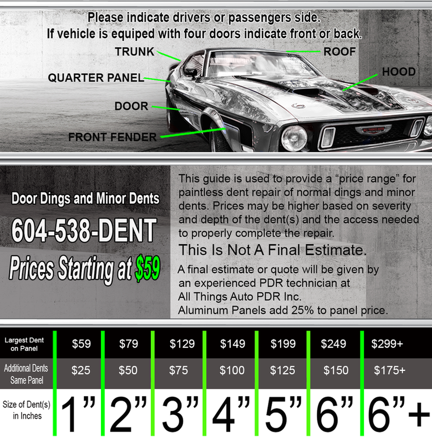 Factors That Affect Paintless Dent repair Prices thumbnail